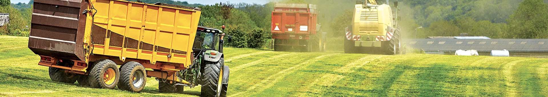 Trailer-dak-banner Mark der bliver høstet